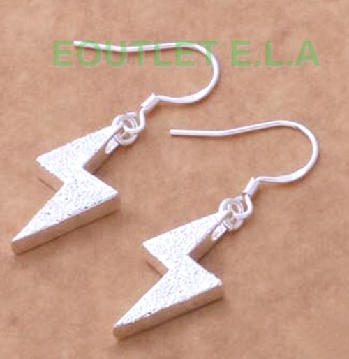 35mm FLASH SILVER EARRINGS